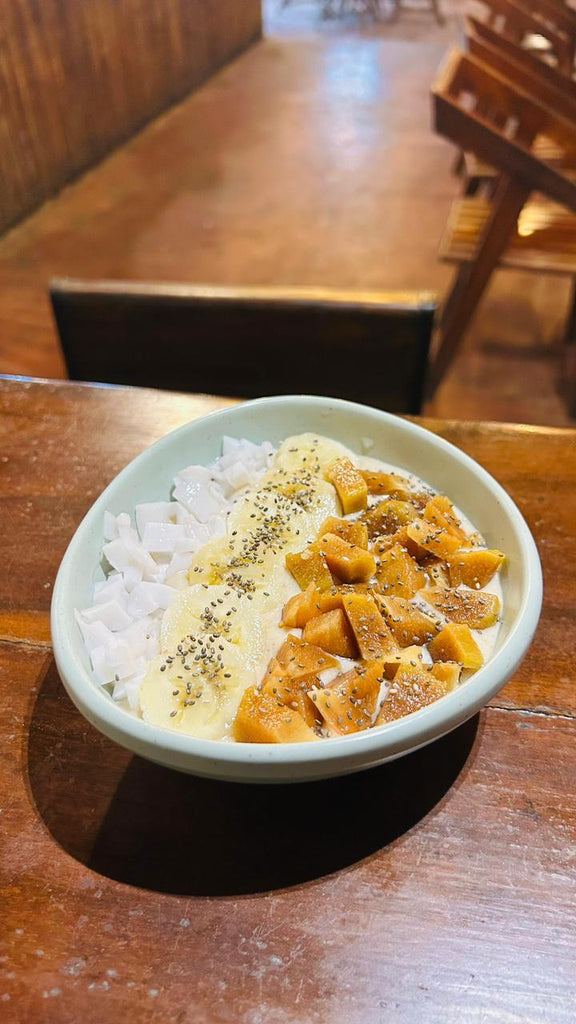 chikku oats bowl